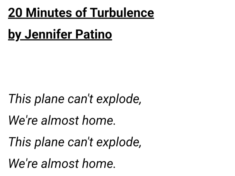 Ian Curtis Inspired Poems + Birding&nbsp;Adventure